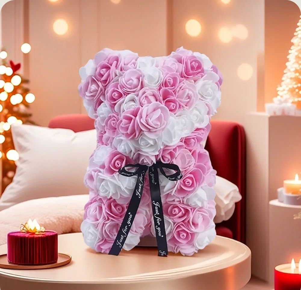 Ourson en Rose - Chamallow PurCoeur