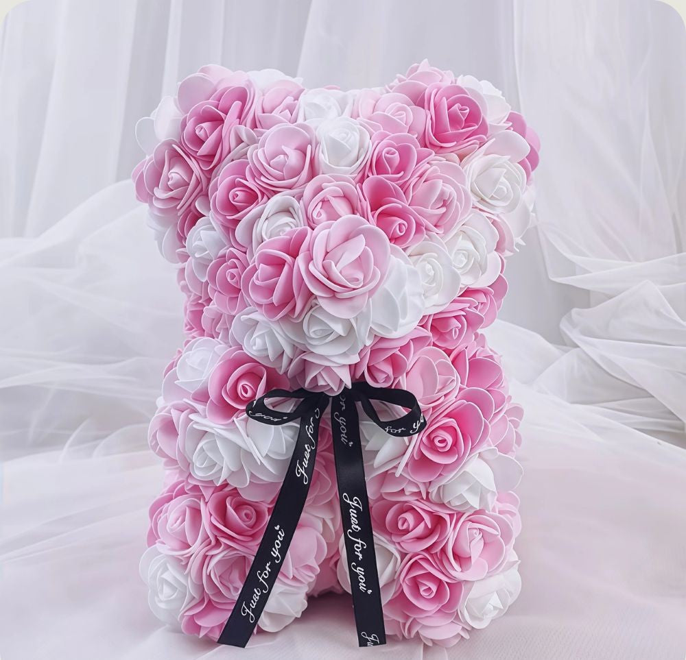 Ourson en Rose - Chamallow PurCoeur
