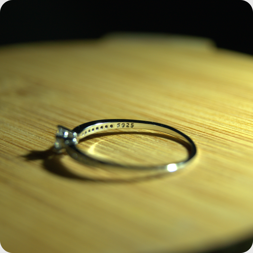 Bague en argent sterling 925