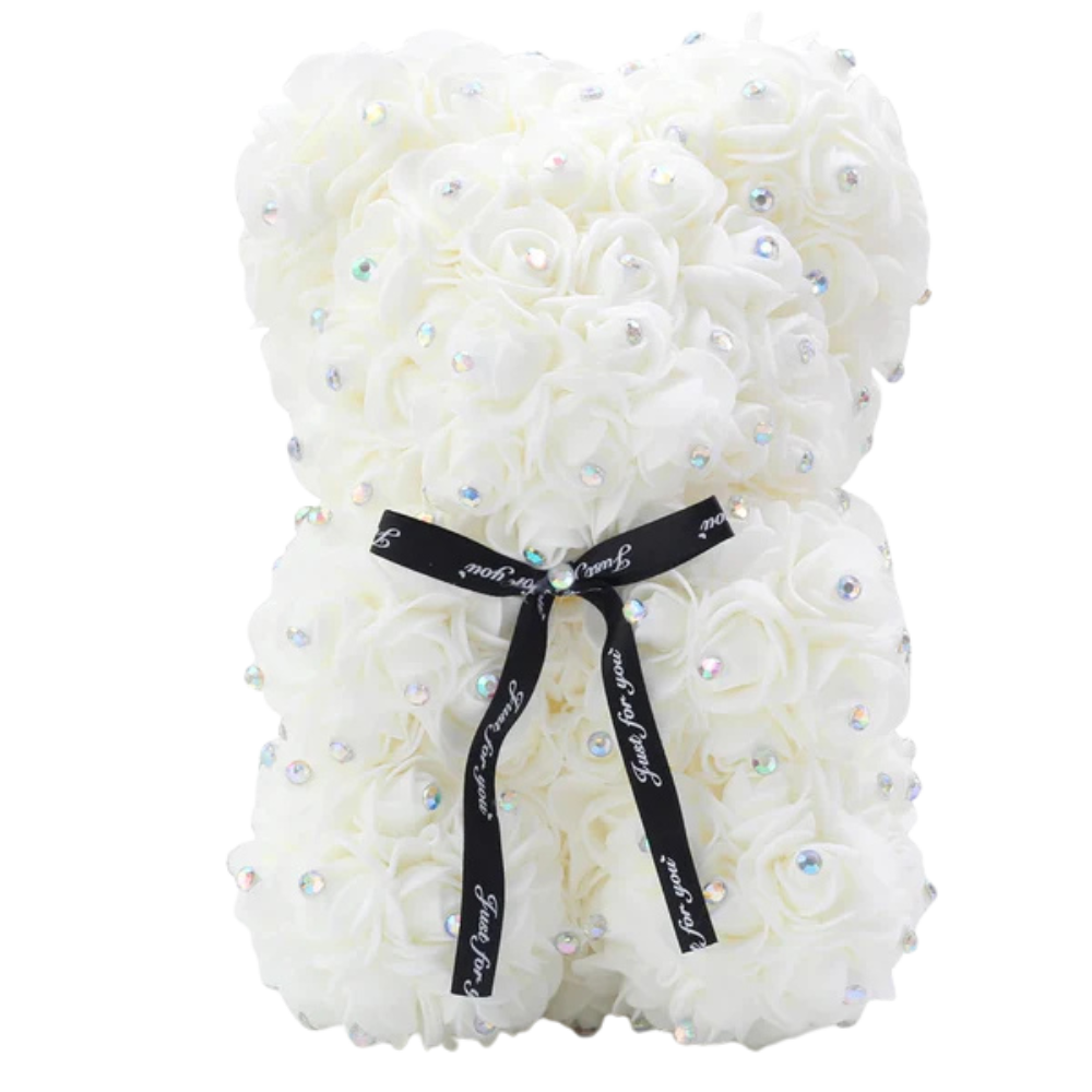 Ourson en Rose - Diamant Blanc PurCoeur