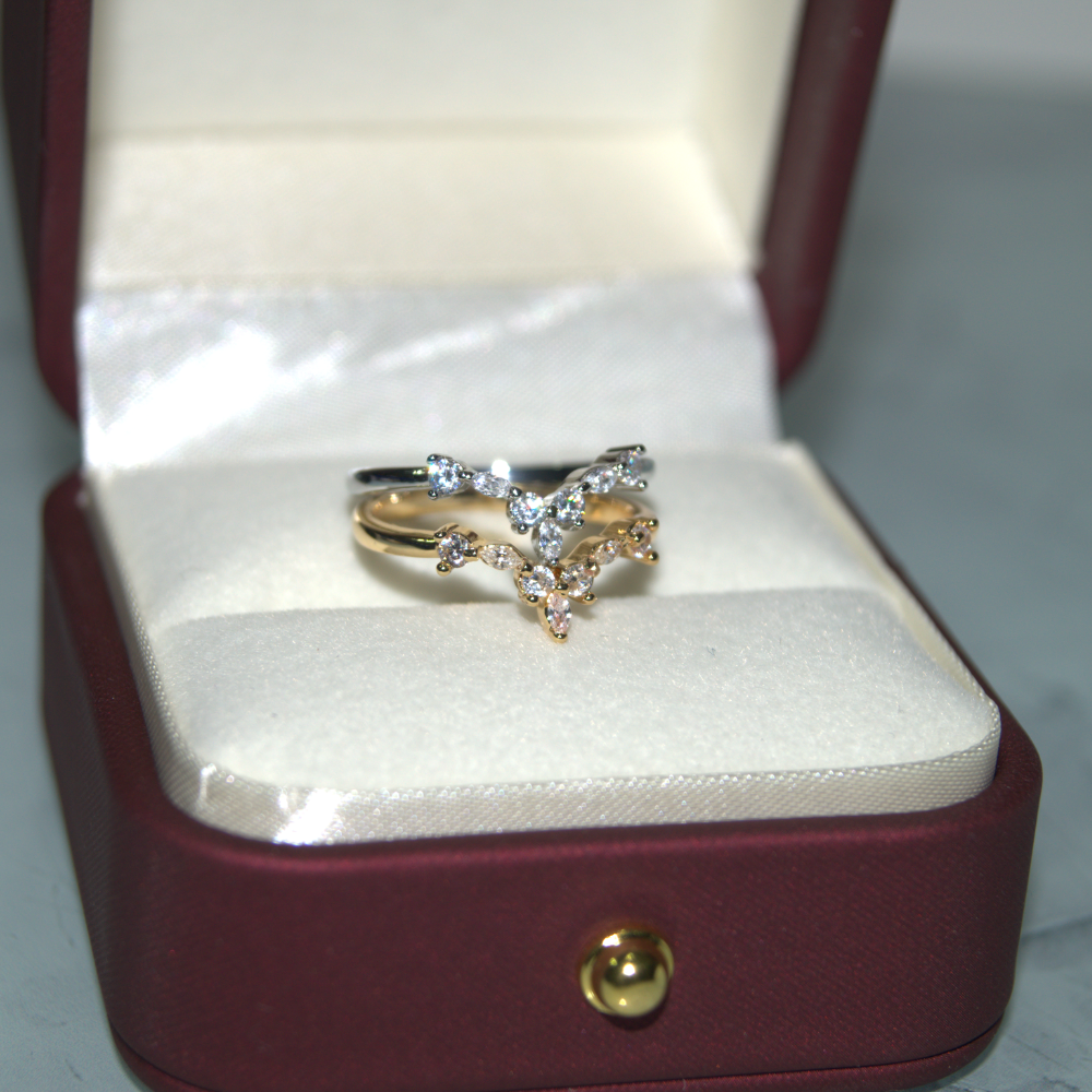 Bague en Argent et or