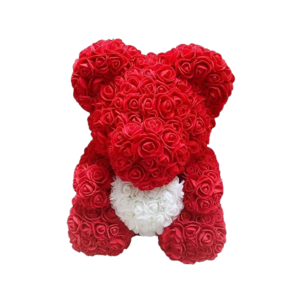 Ourson en Rose 40cm - Coeur PurCoeur