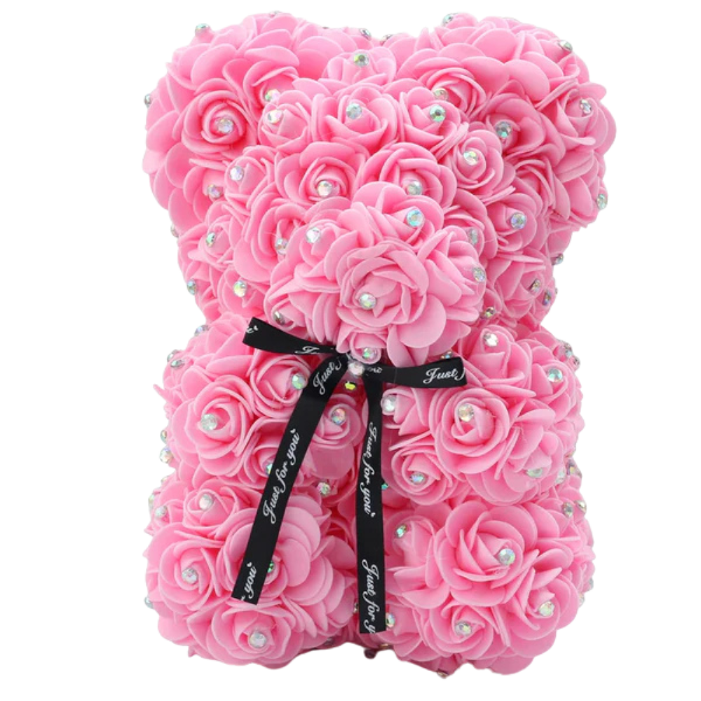 Ourson en Rose - Diamant Rose PurCoeur