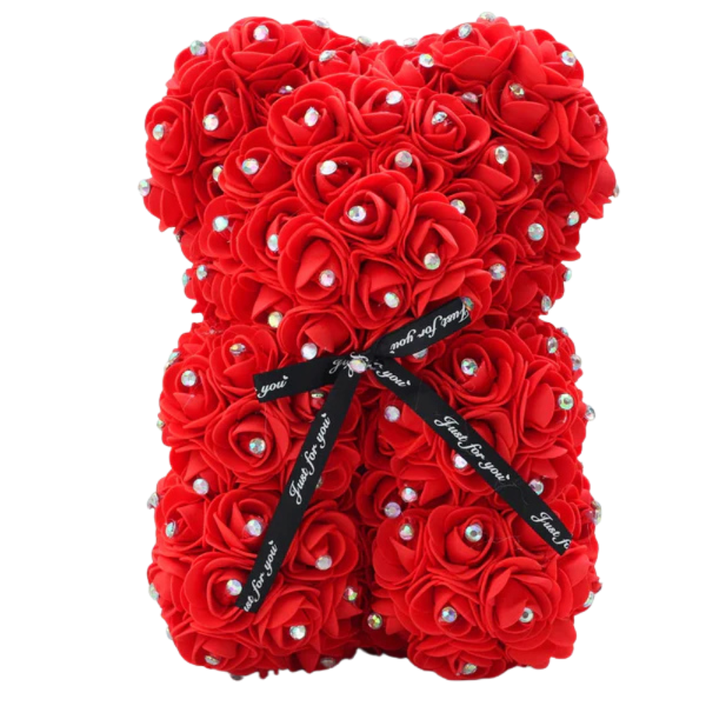Ourson en Rose - Diamant Rouge PurCoeur