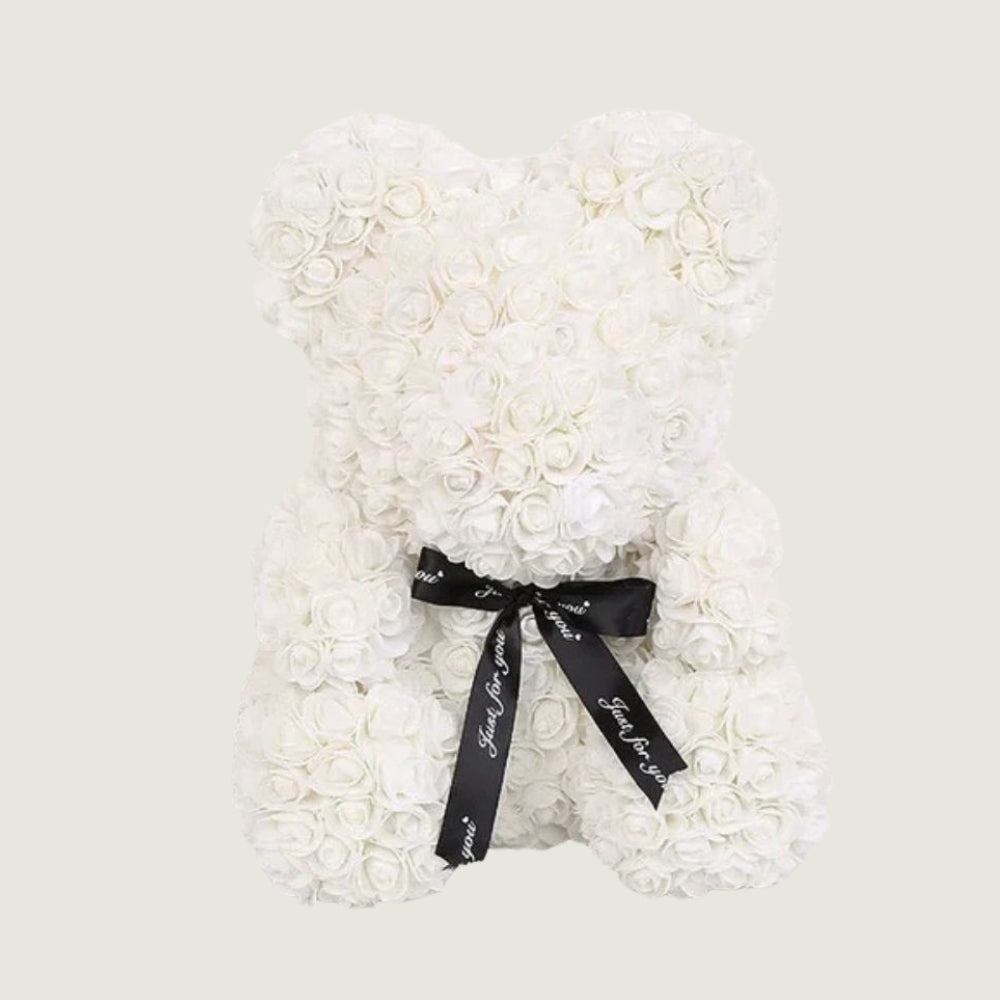 Ourson en Rose - Blanc PurCoeur