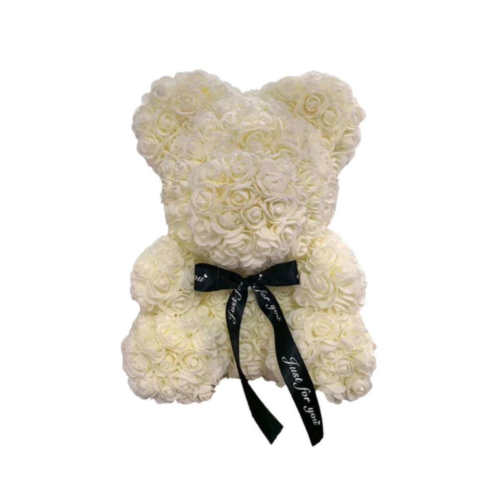 Ourson en Rose 40cm - Creme PurCoeur