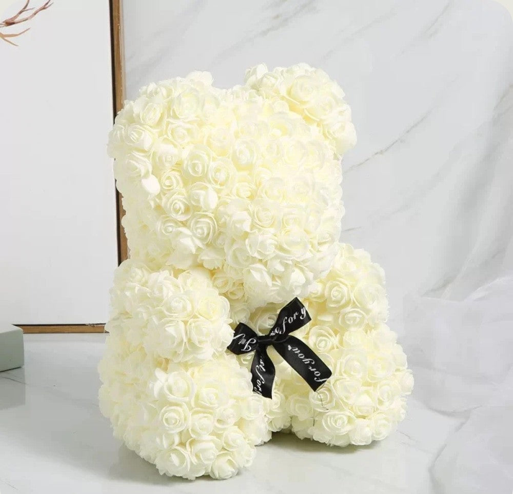 Ourson en Rose 40cm - Creme PurCoeur