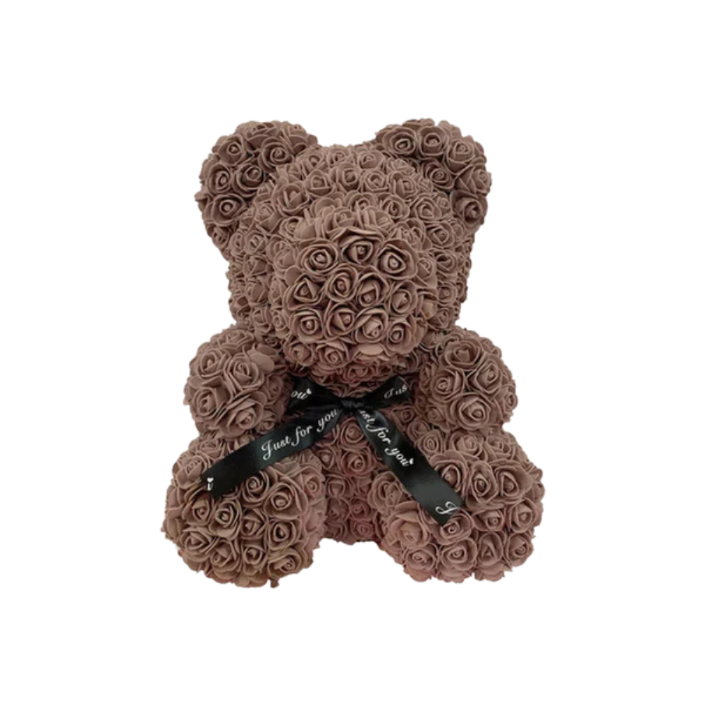 Ourson en Rose 40cm - Marron PurCoeur