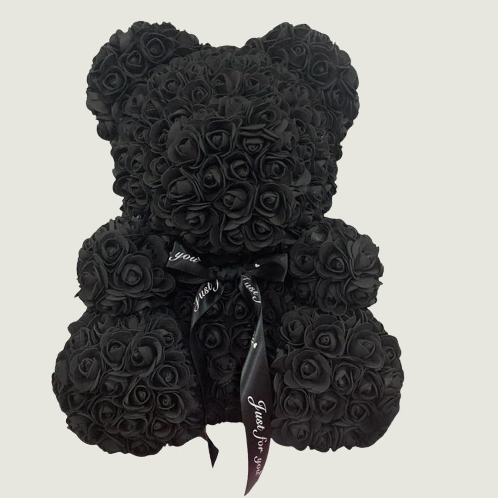 Ourson en Rose - Noir PurCoeur