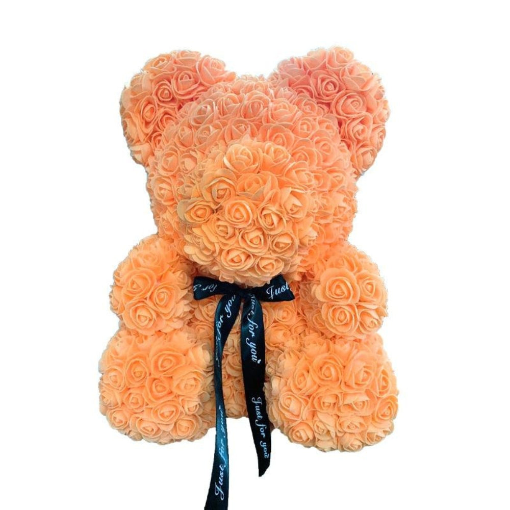 Ourson en Rose - Orange PurCoeur