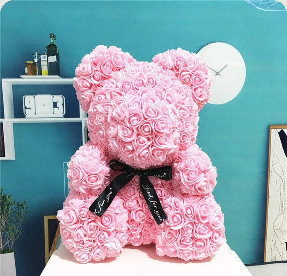Ourson en Rose - Rose PurCoeur