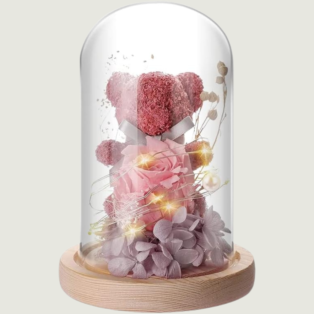 Rose Eternelle Ourson - Rosa PurCoeur