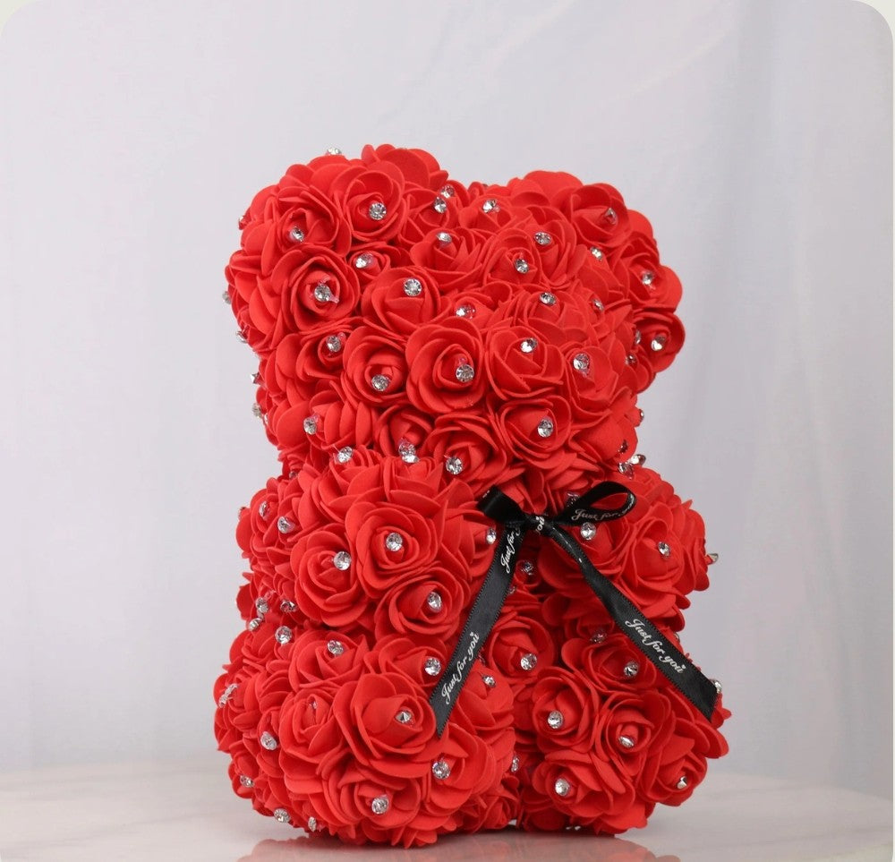 Ourson en Rose - Diamant Rouge PurCoeur