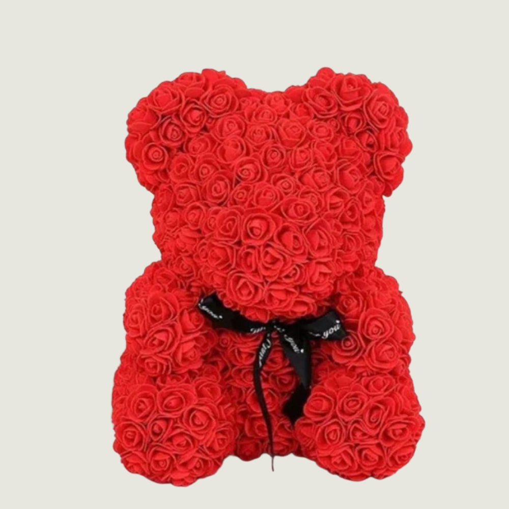 Ourson en Rose - Rouge PurCoeur
