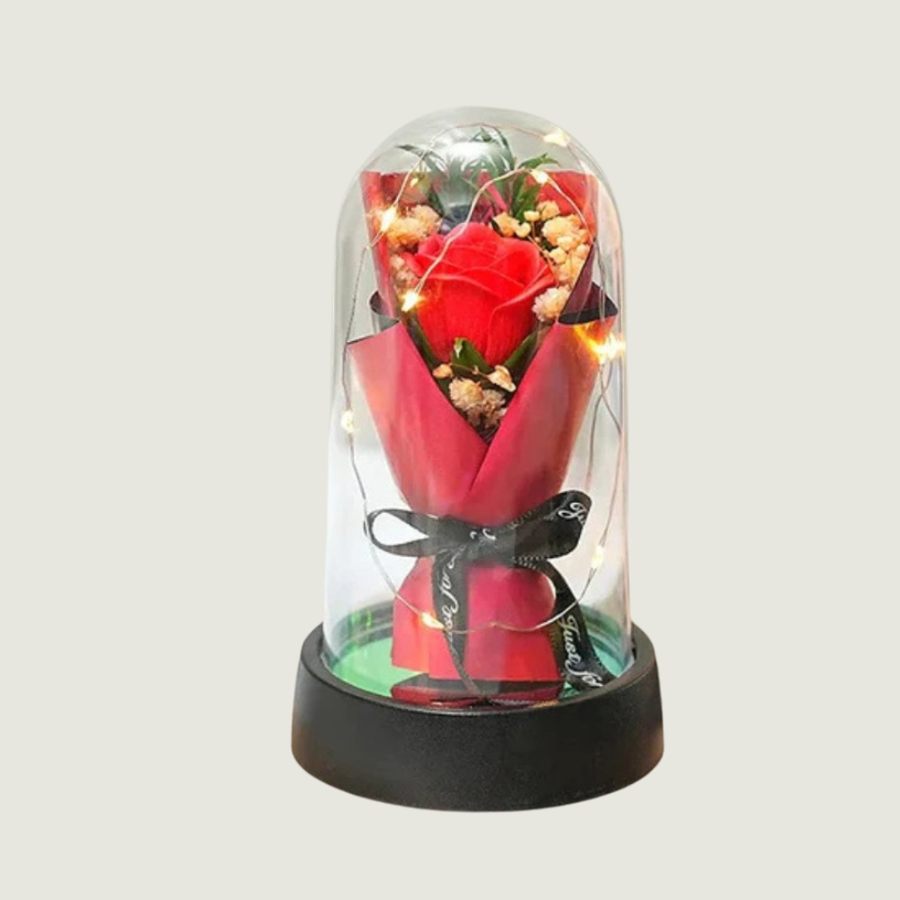 Rose Eternelle - Bouquet Rouge PurCoeur