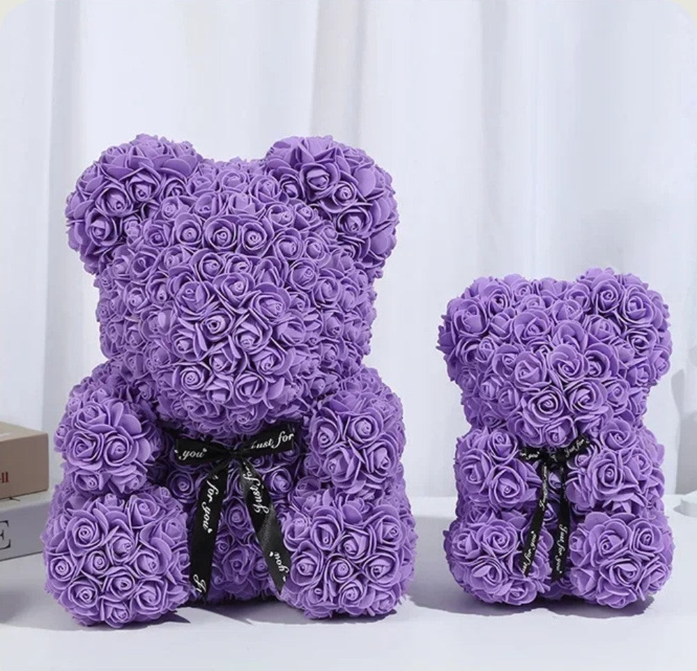 Ourson en Rose - Violet PurCoeur