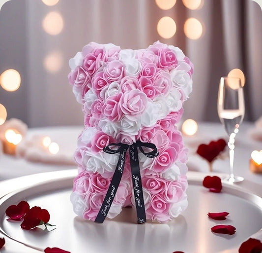 Ourson en Rose - Chamallow PurCoeur