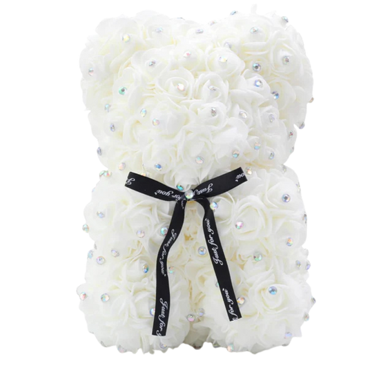 Ourson en Rose - Diamant Blanc PurCoeur