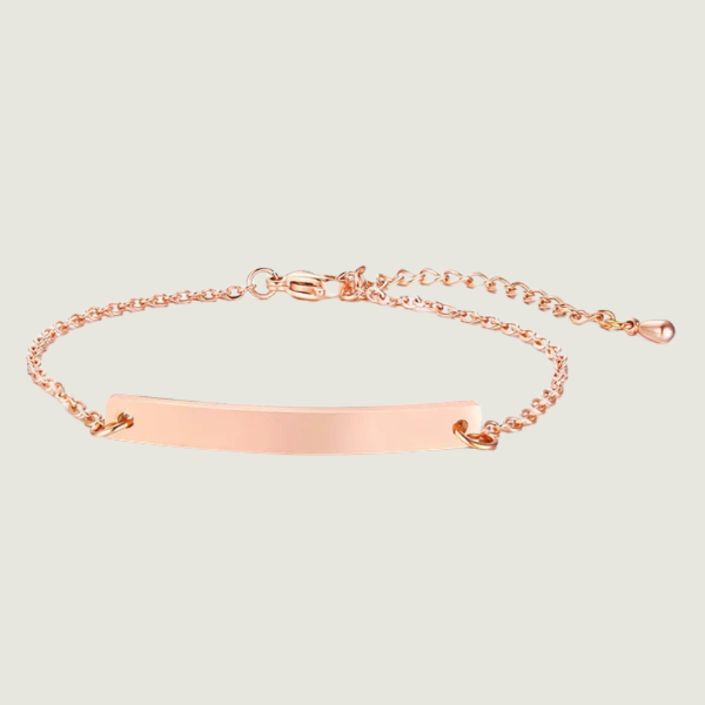 Bracelet Identité Or rose