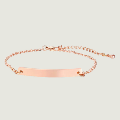 Bracelet Identité Or rose