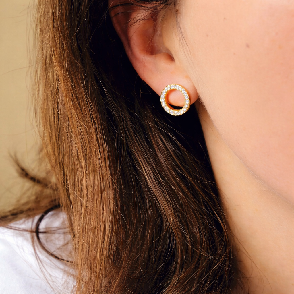Boucles d’Oreilles Aura – Or