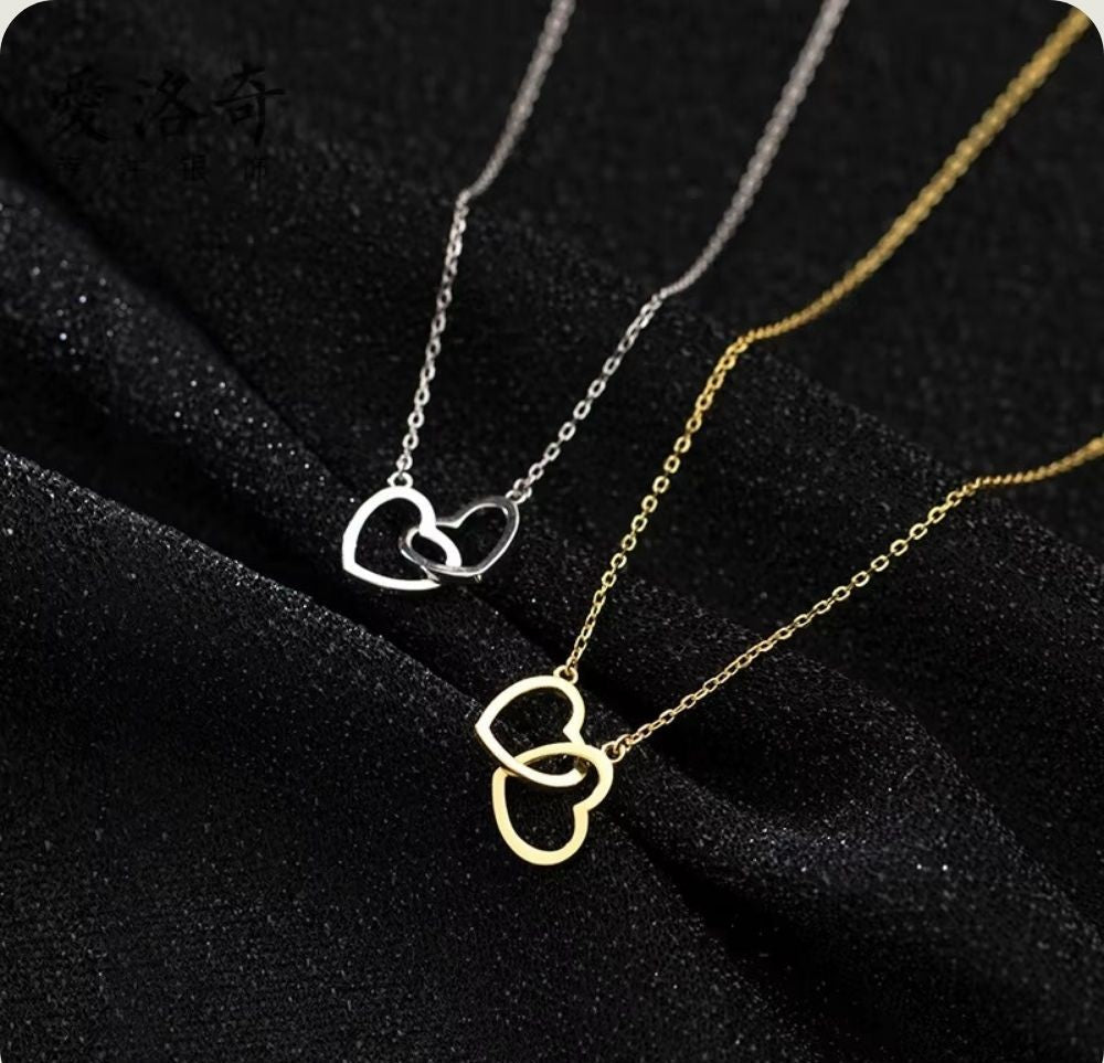 Collier double Coeur PurCoeur