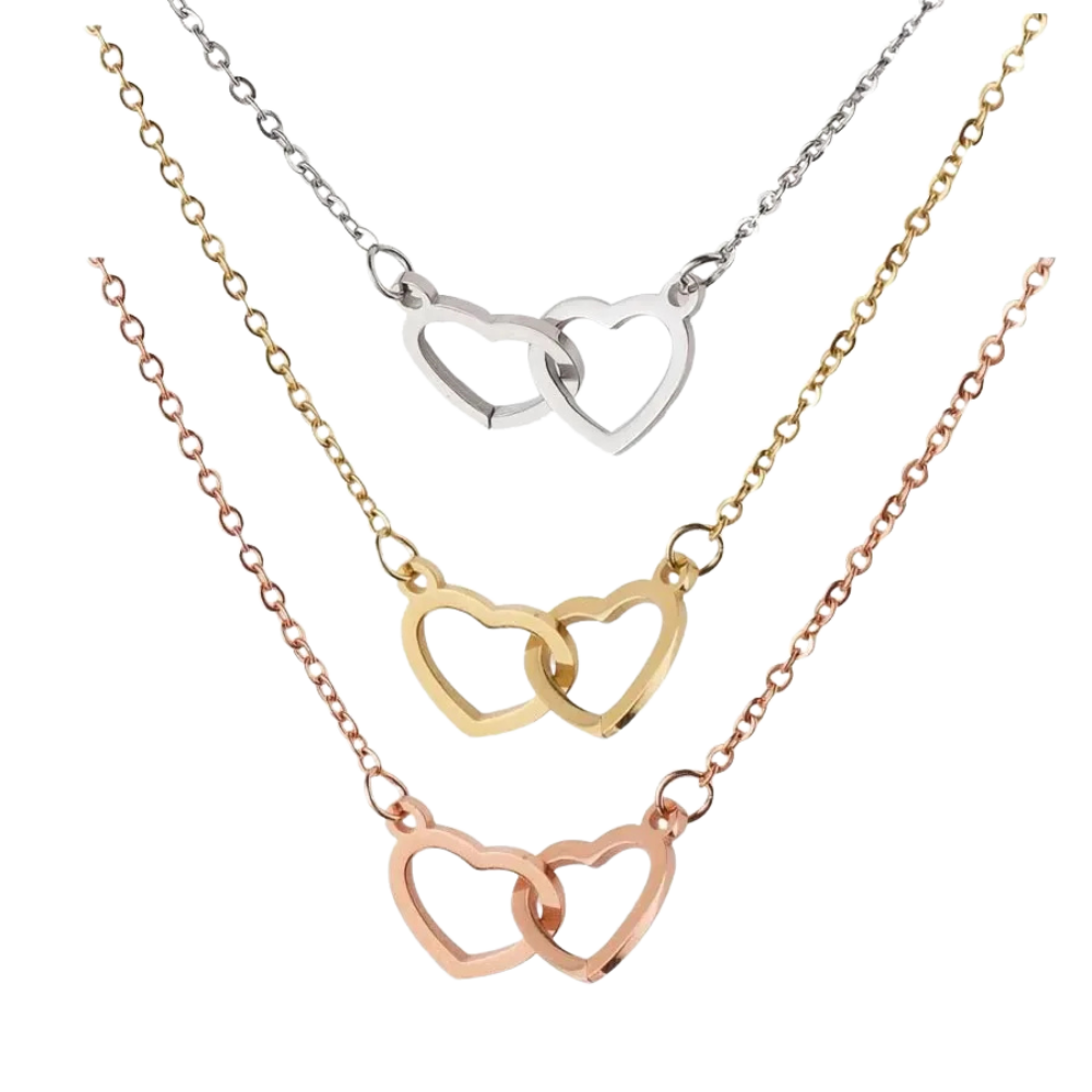 Collier double Coeur PurCoeur