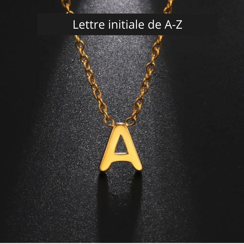 Collier Initiale - Or