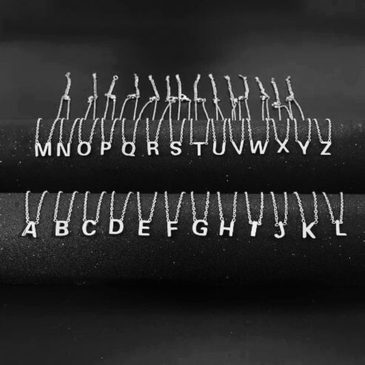 Collier Initiale - Argent 925