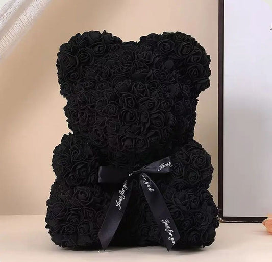 Ourson en Rose - Noir PurCoeur