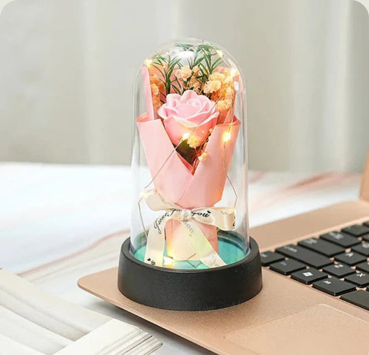 Rose Eternelle bouquet - Rose PurCoeur