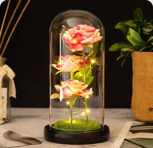 Rose Eternelle triple - Rose PurCoeur