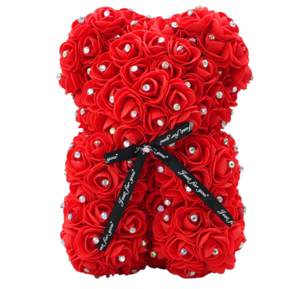Ourson en Rose - Diamant Rouge PurCoeur