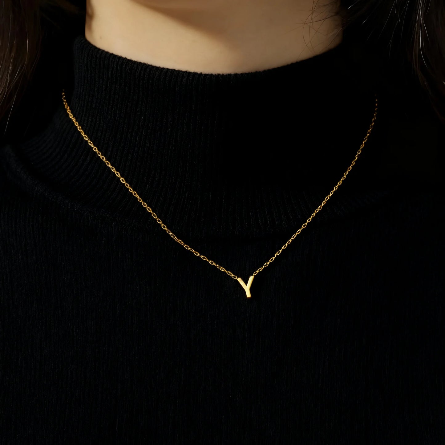Collier Initiale - Or