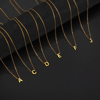 Collier Initiale - Or