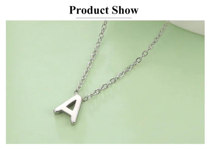 Collier Initiale - Argent 925