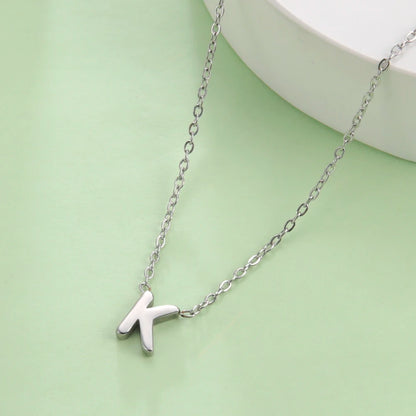 Collier Initiale - Argent 925