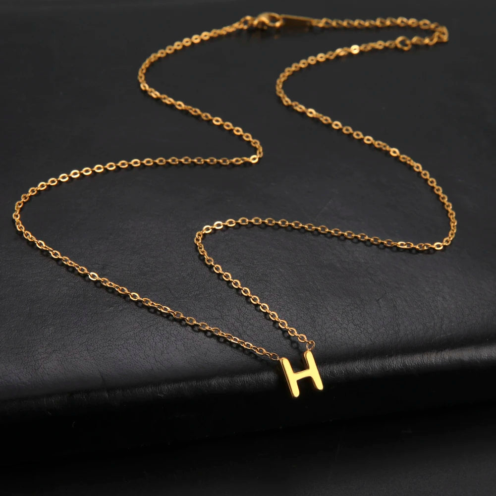 Collier Initiale - Or