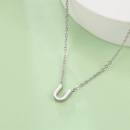 Collier Initiale - Argent 925