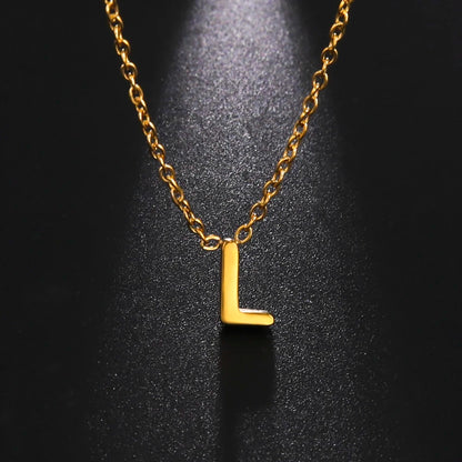 Collier Initiale - Or