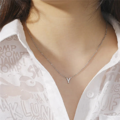 Collier Initiale - Argent 925