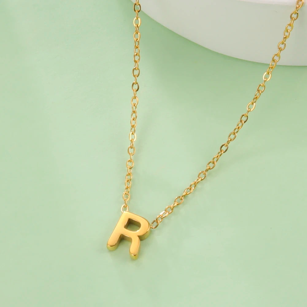 Collier Initiale - Or