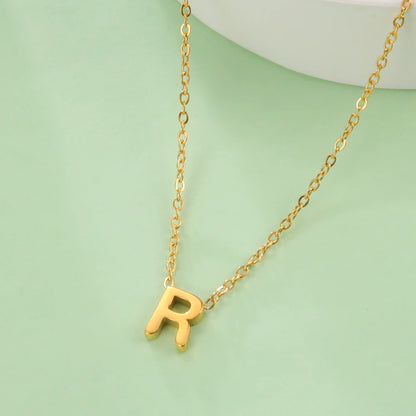 Collier Initiale - Or