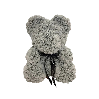 Ourson en Rose 40cm - Gris PurCoeur