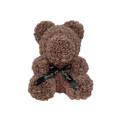 Ourson en Rose 40cm - Marron PurCoeur