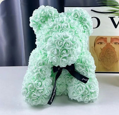Ourson en Rose 40cm - Menthe PurCoeur