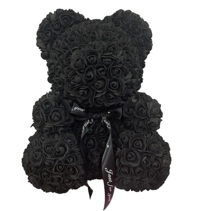Ourson en Rose - Noir PurCoeur