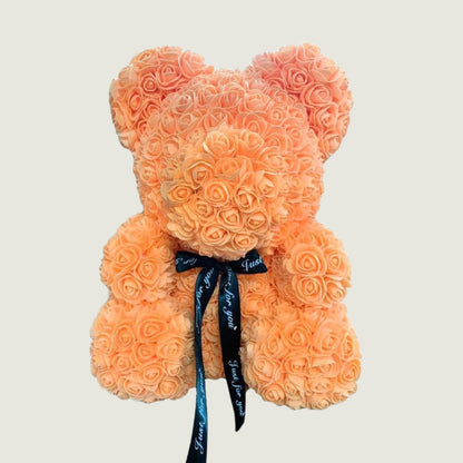 Ourson en Rose - Orange PurCoeur
