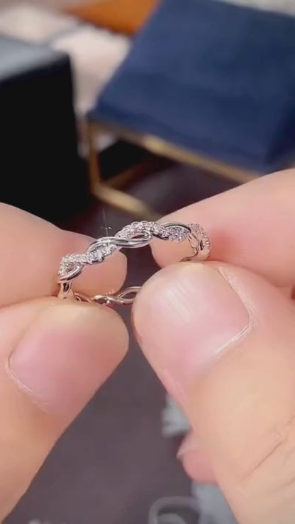 Bague Tressia Or