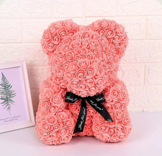 Ourson en Rose - Rouge PurCoeur